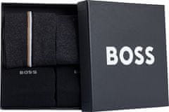 Hugo Boss 4 PACK - pánske ponožky BOSS 50524331-001 (Veľkosť 40-46)