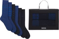 Hugo Boss 6 PACK - pánske ponožky BOSS 50524313-401 (Veľkosť 40-46)