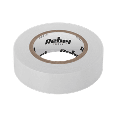 shumee REBEL lepiaca izolačná páska (0,13 mm x 19 mm x 10 yd) biela