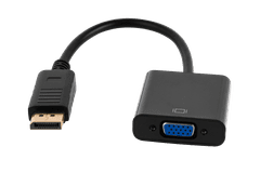 shumee Konektor adaptéra Zástrčka DISPLAYPORT - zásuvka VGA