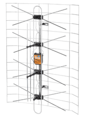 shumee Kompletná sieťová TV anténa (napájanie + zosilňovač) + DIPOL 3DX