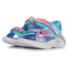 Skechers Sandále modrá 21 EU Unicorn Dreams