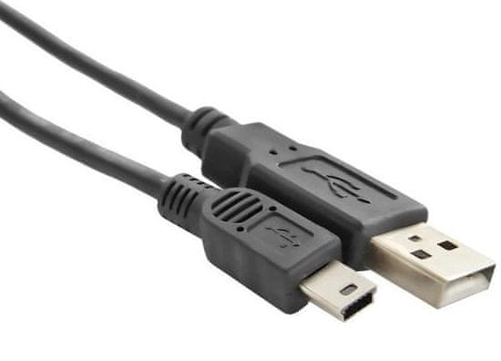 PremiumCord Kábel 2.0 USB - MINI 20cm