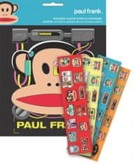 GIM Nálepkový album Paul Frank Monkey s 50 nálepkami