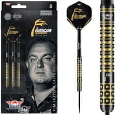 Šípky Steel Kim Huybrechts - Black E2 - 23g