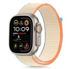 Tech-protect Nylon remienok na Apple Watch 40/41/42mm, cream