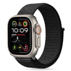 Tech-protect Nylon remienok na Apple Watch 44/45/46/49mm, black