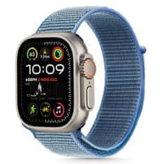 Tech-protect Nylon remienok na Apple Watch 44/45/46/49mm, baby blue