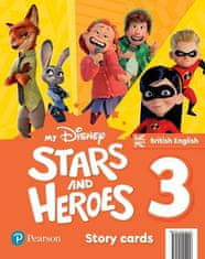 Kolektiv autorů: My Disney Stars and Heroes 3 Story Cards / British English