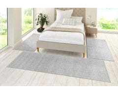 Hanse Home Spálňová sada Pure 102615 Grey (Rozmery kobercov 3 diely: 70x140 cm (2x), 70x240 cm (1x))