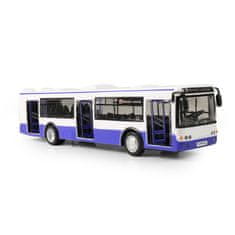 Rappa Autobus ktorý hlási zastávky česky 28 cm modrý