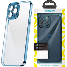 Joyroom KRYT JOYROOM CHERY MIRROR CASE PRE KRYT IPHONE 13 S KOVOVÝM RÁMOM MODRÝ (JR-BP907 KRÁĽOVSKÁ MODRÁ)