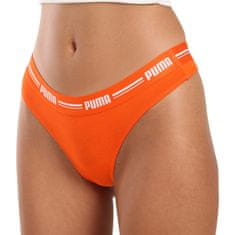 Puma 2PACK dámske tangá oranžová (603034001 023) - veľkosť S