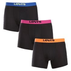 Levis 3PACK pánske boxerky čierné (701229547 001) - veľkosť XL