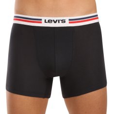 Levis 3PACK pánske boxerky čierné (701229549 001) - veľkosť L