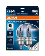 Osram Osram Cool Blue Boost H4 12V 100/90W 62193CBB-2HB - 2KS