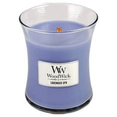 Woodwick Vonná sviečka váza Lavender Spa 275 g