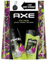 Axe Epic Fresh vianočná kazeta s špongiou