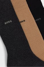 Hugo Boss 3 PACK - pánske ponožky BOSS 50484005-260 (Veľkosť 40-46)