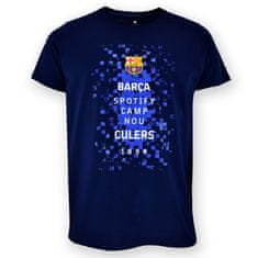 Fan-shop Dětské tričko BARCELONA FC Logos navy Dětská: 8 let