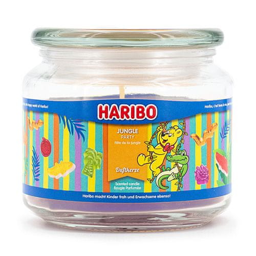 Haribo Sviečka v sklenenej dóze , Párty v džungli, 300 g