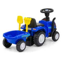 MILLY MALLY Odrážadlo NEW HOLLAND T7 TRAKTOR modré