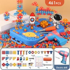 CAB Toys 461 dielna stavebnica Space