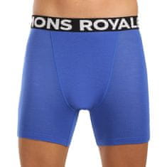 Mons Royale Pánske boxerky merino modré (100088-1169-788) - veľkosť M