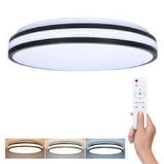 Solight Solight LED osvetlenie s diaľkovým ovládačom Laskos, 48W, 3360lm, 39cm, zmena chromatickosti, stmievateľné WO8012