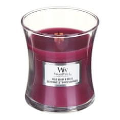 Woodwick Vonná sviečka váza malá Wild Berry & Beets 85 g