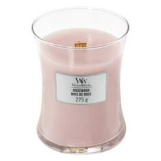 Woodwick Vonná sviečka váza Rosewood 275 g