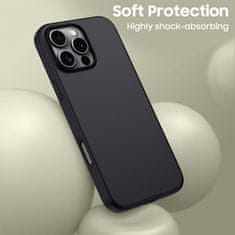 Tech-protect Silicone MagSafe kryt na iPhone 16 Pro, čierny