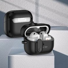 Tech-protect Slim Hook puzdro na Samsung Galaxy Buds 3 / 3 Pro, čierne