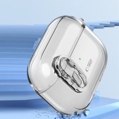 Tech-protect Slim Hook puzdro na Apple AirPods Pro 1 / 2, priesvitné