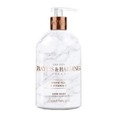 Baylis & Harding Tekuté mydlo na ruky White tea & Neroli (Luxury Hand Cream) 500 ml