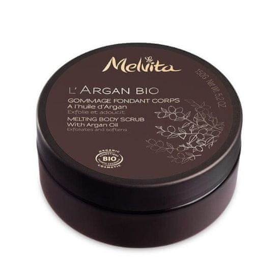 Melvita Telový peeling s arganovým olejom L`Argan Bio (Melting Body Scrub) 150 g