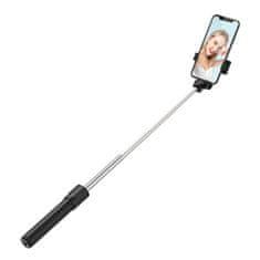 IZMAEL Teleskopický selfie stick WRY1S s trojnožkou - 70 cm - Čierna KP34933