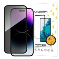 WOZINSKY Wozinsky Privacy Glass Tvrdené sklo pre Apple iPhone 16 Pro - Čierna KP34927