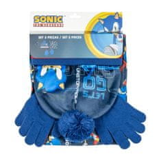 Cerda Zimný set (čiapka, nákrčník, rukavice) Ježko Sonic, 2200010269