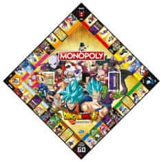 Winning Moves Monopoly Dragon Ball Super (v anglickom jazyku)