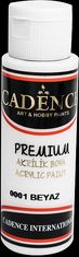 Cadence Premium akrylová barva - bílá 70 ml