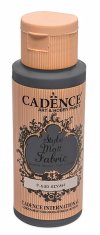 Cadence Classic Textile Paint Style Matt Fabric 50 ml - čierna