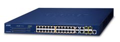 Planet GS-4210-24PL4C - switch 1G 24x PoE (802.3at) až 430W + 4x 1Gb TP/SFP, MNG