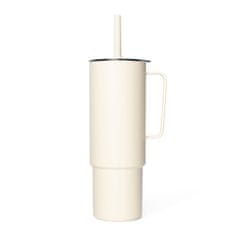 shumee MiiR - All Day Straw Cup Ecru - Termohrnček so slamkou 950ml