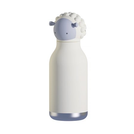 shumee Asobu - Beasts Sheep - Termo fľaša so slamkou 460 ml