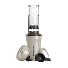 shumee AeroPress Go Plus - Kávovar s termohrnčekom, krém