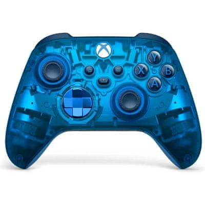 bezdrátový herní ovladač Microsoft XBOX Controller Deep Pink vibrace hybridní směrový ovladač D-pad inovace černá barva provedení texturované rukojeti mapování tlačítka