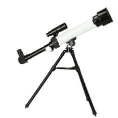 KIK  KX3642 Detský astronomický teleskop 50mm biely