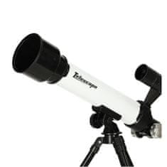 KIK  KX3642 Detský astronomický teleskop 50mm biely