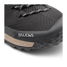 Salewa Obuv treking čierna 43 EU Puez Knit Mid Powertex